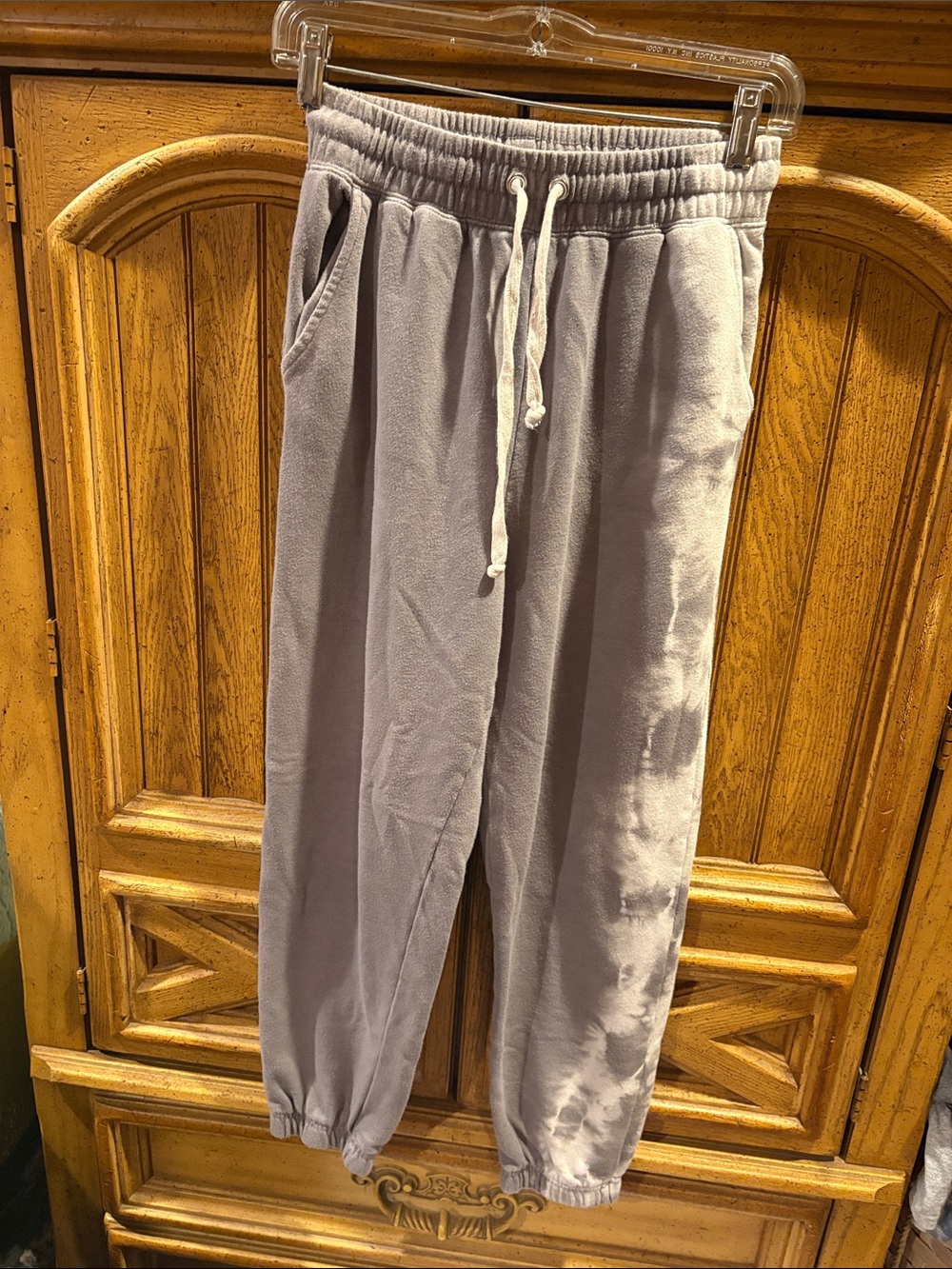 Men's Gray Drawstring Jogger Pants - Casual Comfort